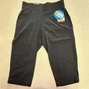 Columbia Anytime Casual Capri Pants Women's Size M Black